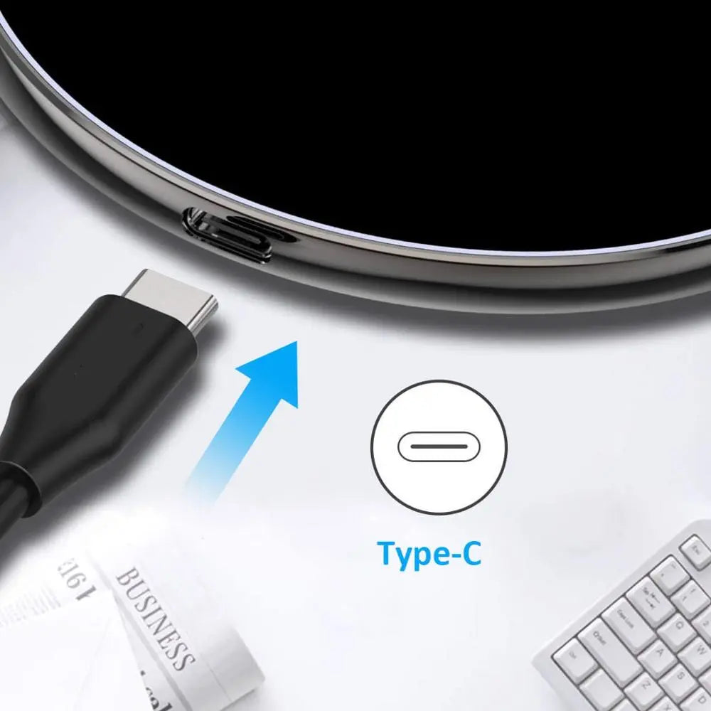 Fast Wireless Charger USB For iPhone 15 14 13 12 11 XS XR X 8 Samsung S23 S22 S21