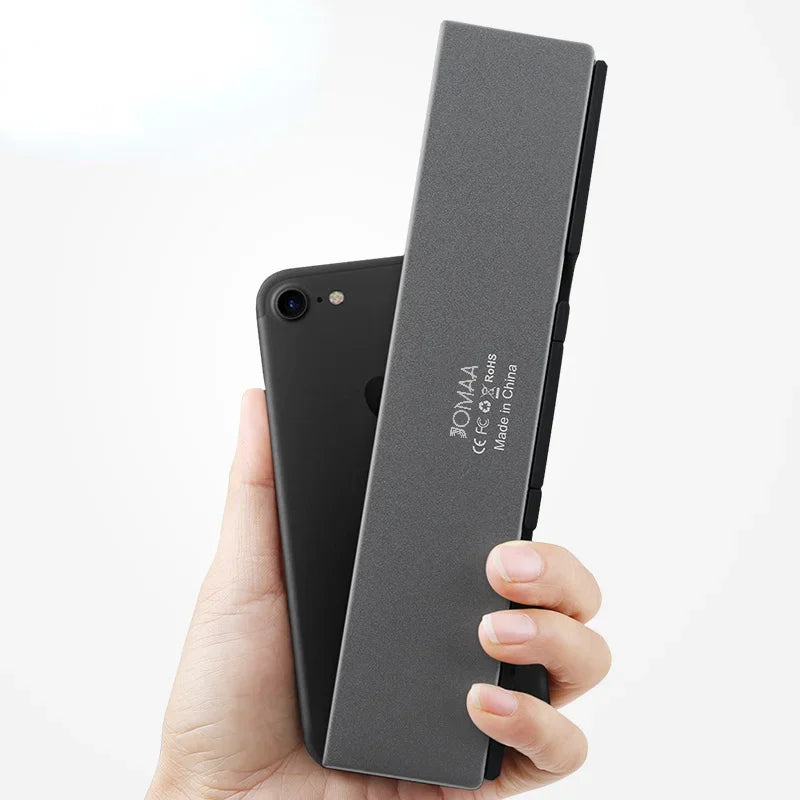 Foldable Bluetooth Keyboard Wireless Bluetooth with Stand for Phone & Tablet