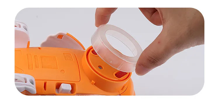 Musical Transparent Fish Toy: Early Educational Fun for Infants"