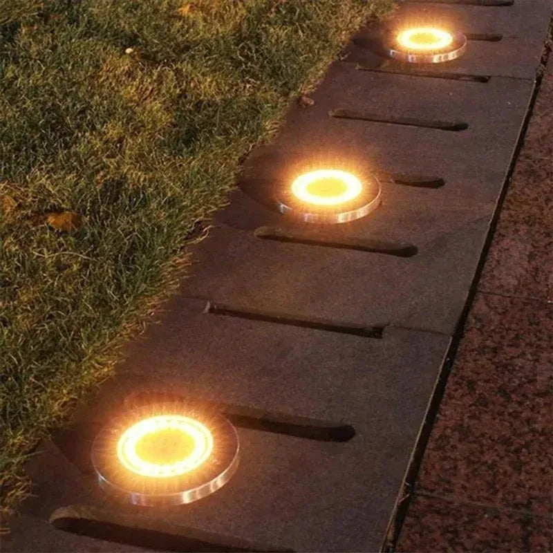 Solar ground garden light